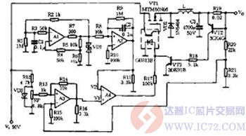 四运放组成开关电源实际电路图http://www.ic72.com